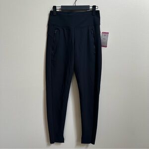 Dark Gray NWT city pant size small cropped at ankle with side zipper pockets